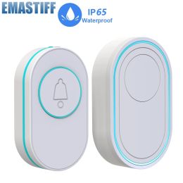 Doorbell Intelligent 433mhz Wireless Doorbell Home Welcome Doorbell Waterproof 300m Remote Smart Door Bell Chime EU UK US Plug Optional