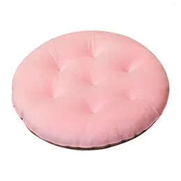 Pillow Colour Matching Round Crystal Velvet Seat Student Stool Bu Office Chair Couch Padding Support