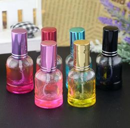 Storage Bottles 200pcs Fashion 10 Ml Empty Colourful Spray Perfume Bottle Glass Cosmetic Container