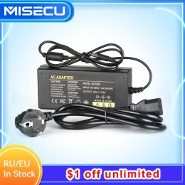 Readers Misecu 52v 2.5a Power Supply Ac 100240v Power Adapter Wall Charger Dc 5.41mm Eu/au/uk/us Plug for Security Cctv Poe Nvr