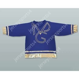 Gdsir Custom BLUE PRINCE AND THE POWER GENERATION HOCKEY JERSEY NEW Top Ed S-M-L-XL-XXL-3XL-4XL-5XL-6XL