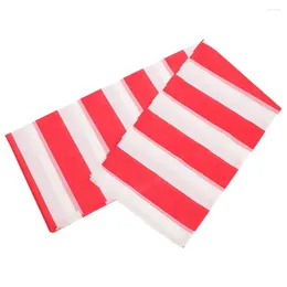 Table Cloth Stripes Tablecloth Cover Reusable Rectangular Plastic Party Favor