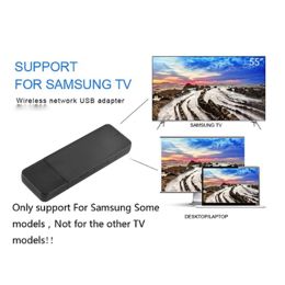 Adapter Adapter USB do inteligentnego telewizora Samsung WIS12ABGNX WIS09ABGN 5G Adapter Wifi 300 mb/s do laptopa odbiornik Audio Wifi