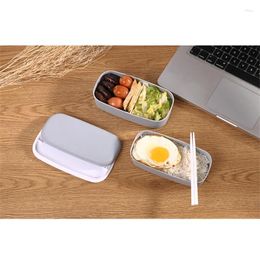 Dinnerware Bento Box - Two-Layer Plastic Lunch For Kids Refrigerator Keeping Fresh Tools 2024 Safe