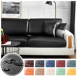 Chair Covers Furniture Leather Cushion Waterproof Corner Room Stretch L-shaped Living Protector Armchair Slipcovers Cover Sofa For