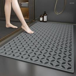 Bath Mats Non Slip Mat Anti Fall Bathroom Floor Household Toilet Area Shower Foot Easy Clean Waterproof