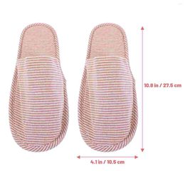 Storage Bottles 1 Pair Of Portable Spa Slippers Foldable Travel Bulk For Guests
