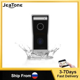 Intercom JeaTone IP Aluminum Door Bell Video Door Phone High Resolution Outside Doorbell Call Panel IP65 Waterproof, Wide Angle Degree