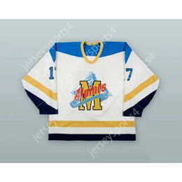 Gdsir Custom JEFF DOOKS 17 MONCTON ALPINES WHITE HOCKEY JERSEY NEW Top Ed S-M-L-XL-XXL-3XL-4XL-5XL-6XL