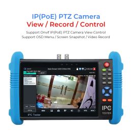 Display 7 inch CCTV Tester IP Camera tester WIFI TDR UTP RJ45 cable testing Security cftv Video camera tester Mini monitor Analogue
