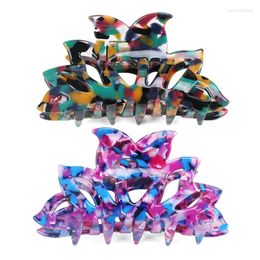 Hair Clips Fashion Claw Clip For Women Girls Acetate Accessory Ornament Jewellery Holder Wedding Party Prom