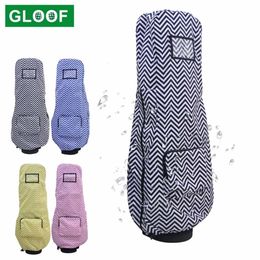 Waterproof Golf Bag Rain Protection Cover Rain Cover with Hood for Golf Bag Golf Push Carts Golf Club 240401