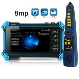 Display IPC5200 Plus Full HD 8MP Ip Cvi Tvi Ahd Cvbs Monitor Camera IP Discovery 5inch IPS Touch Screen PTZ Control CCTV Tester WANGLU