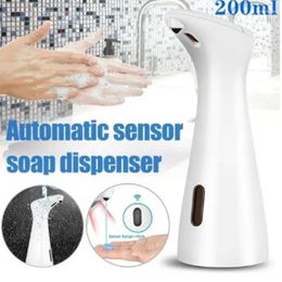Liquid Soap Dispenser Automatic Touchless Sensor Foam Smart Infrared Mini Bathroom Accessories