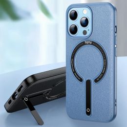 Bracelets Magnetic Case for Iphone 13 Pro Case Wireless Charger Magsafe Magnet Tpu Back Cover Case with Creative Phone Holder