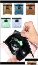 Outdoor Bags Sports Outdoors Delivery 2021 Smoking Smell Bag Pu Tobacco Pouch With Combination Lock For Herb Odor Proof Stash Cont9244442