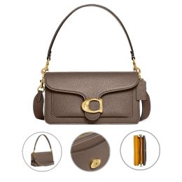 10A quality designer shoulder bags tabby bags Women luxury tote handbag purse leather baguette embossed bag man crossbody fashion soft envelope satchel bag