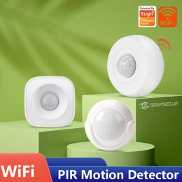 Detector Tuya Smart life WiFi Motion PIR Detector Pet Immune Security Alarm Human Presence Sensor