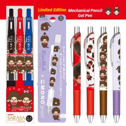 Pencils New Arrival Cute Limited Tombow Mechanical Pencil Sarasa Color Gel Pen Pentel Set Dragonfly Kawaii Stationery School Supplies