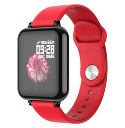 Bluetooth IP67 Waterproof Smart Watch Dispositivo indossabile Passacavo Monitoraggio cardiaco Monitoraggio Visualizzazione del colore Bracciale Android per iOS7495866