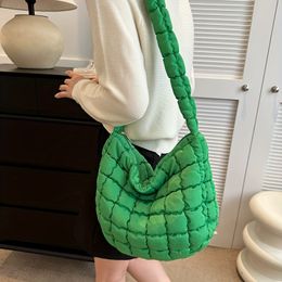 Large Capacity Quilted Hobo Bag, Fashion Crossbody Bag, Women' Stylish Handbag Shoulder Tote Purse