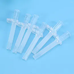 Disposable Cups Straws 6 Pcs Environmentally Friendly Water Bottle Nozzles Silicone Liquid Cup Drinking