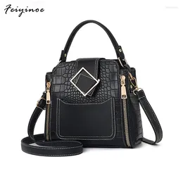 Shoulder Bags 2024 Fashion Pu Leather Women's Crossbody Bag White Summer Brand Handbag Travel Bolsas