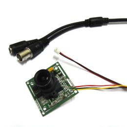 Cameras 1/3" 420TVL CCD IR Colour CCTV Camera Board PCB mainboard Analogue with 1080p lens