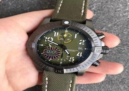 45mm watch SAPPHIRE TOP QUALITY CHRONOGRAPH 7750 AUTOMATIC MOVEMENT MEN WATCHES WRISTWATCH WATERPROOF fabric strap casual sport bi8117719