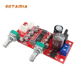 Amplifier SOTAMIA BA3884 Tone Preamp Amplifier Board BBE Sound Eeffect Exciter Improve Treble Bass Volume Control Preamplifier