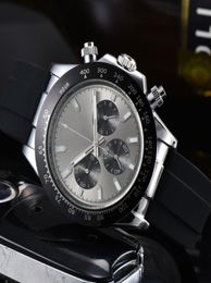 2022 New Mens Watch Automatic Hour Hand Multifunctional Wristwatch Stainless Steel Quartz Movement Fashion Waterproof High Quality6602398