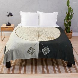 Blankets Hilma Af Klint Throw Blanket Furry Luxury Designer