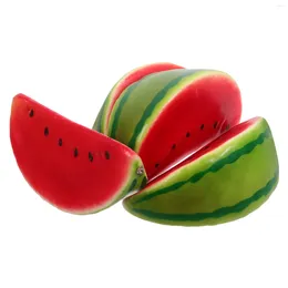 Party Decoration Simulation Watermelon Slice Prop Fake Artificial Kitchen Food