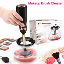 Brushes Electric Makeup Brushes Cleaner Washing Machine Automatic Makeup Brushes Cleaning Device 10 Seconds Silicone Cleaner Dryer Tools