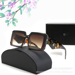 New luxury designer sunglasses Fashionable Street Shooting Colourful Rectangle Trend P Glasses Online Popular Live Sunglasses