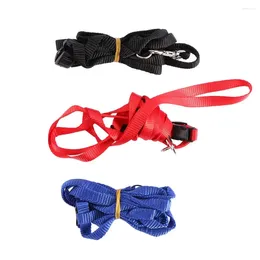 Dog Collars Cat Rope Pet Traction Leash Kitten Puppy Adjustable Belt Collar Nylon Harness