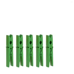 Frames 25pcs Durable 29 Inch Wooden Clothespins Clothes Pegs (Green)