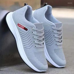 Fitness Shoes Korean Casual Sneakers Comfortable Mesh Running Shoe Sports Anti-Slip Lightweight Men's Trendy All-Match