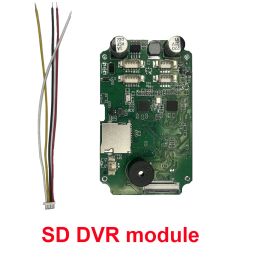 Cards 1CH/2CH SD DVR Module Motorcycle Dash Camera Front and Rear View 1/2 Channel Black Box Module
