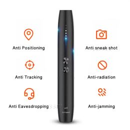 systems Anti Spy Portable Hidden Camara Detector Pen Wireless RF Signal Espia Pinhole Espion Wifi Cam Audio Bug GSM GPS Device Finder