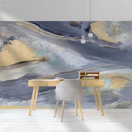 Wallpapers Custom Nordic Graffiti Art Oil Painting For Living Room Decoration Accessories Background Sofa Wallpaper Home Decor