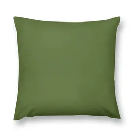 Pillow SOLID PLAIN DARK OLIVE GREEN - OVER 100 SHADES OF ON OZCUSHIONS Throw Christmas Luxury Sofa S