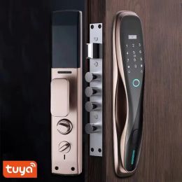 Lock High Quality RFID Hotel Room Tuya Smart Deadbolt Knob Security Lock System Aluminium WIFI Door Lock