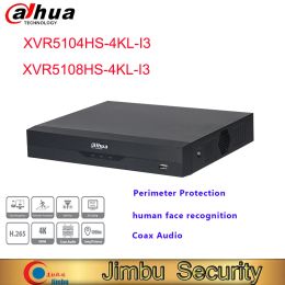 Recorder Dahua DVR XVR XVR5104HS4KLI3 XVR5108HS4KLI3 4ch/8ch 4K Compact WizSense Digital Video Recorder support 8MP HDCVI Camera