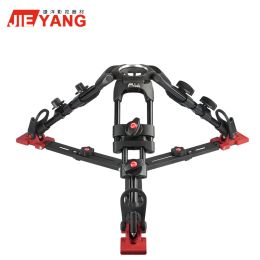 Monopods Jieyang 65d Low Tripod Floor Pot Microfilm Slr Camera Low Angle Bowl Mouth Desktop 65mm 75mm 100mm