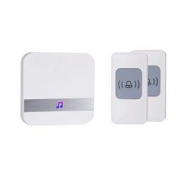 Doorbells AC90250V Smart Wireless Doorbell chime Wireless WiFi Home Welcome Doorbell US EU Waterproof 300m Remote Smart Door Bell Chime