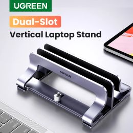 Printers Ugreen Vertical Laptop Stand Holder Foldable Aluminium Notebook Stand Laptop Tablet Stand Support for Book Air Pro Pc 17 Inch