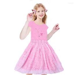 Girl Dresses Princess Dress Summer Wedding Birthday Party Kids For Girls Children Clothes Costume Teenager Prom Designs 2-12