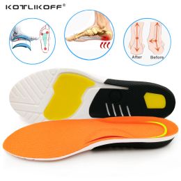 Insoles KOTLIKOFF Sport Insole Silicone Orthopaedic Foot Care For feet Shoes Sole Heel Pain Plantar Fasciitis Shock Absorption Pads