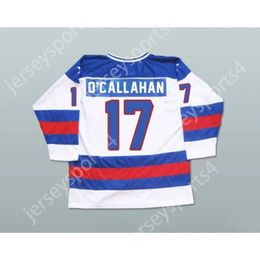 Gdsir Custom JACK O'CALLAHAN 1980 MIRACLE ON ICE TEAM USA 17 HOCKEY JERSEY NEW Top Ed S-M-L-XL-XXL-3XL-4XL-5XL-6XL